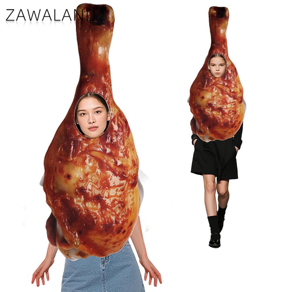 Women'S Vacation Accessories - ชุดคอสเพลย์ขาไก่งวงย่างตลกๆ สำหรับวันขอบคุณพระเจ้า ชุดคอสเพลย์สำหรับผู้ใหญ่และเด็ก ชุดแฟนซีปาร์ตี้ ชุดปลอมตัว ชุดขาไก่แบบออร์ลีนส์