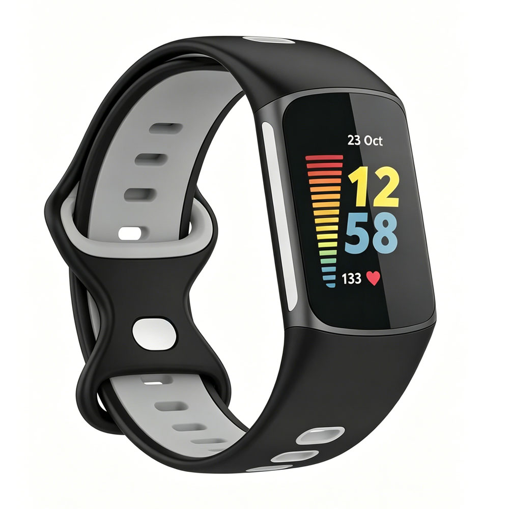 Women'S Accessories Nike - สายรัดข้อมือซิลิโคนแบบสปอร์ตสำหรับ Fitbit Charge 6 5 อุปกรณ์เสริมสายรัดข้อมือแบบเปลี่ยนได้
