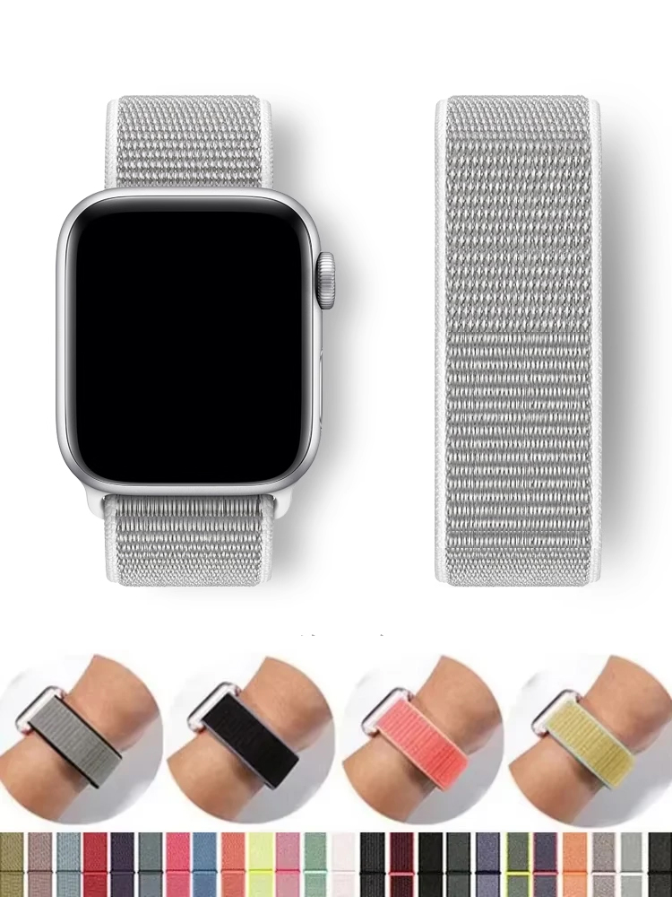 Women'S Accessories Nike - ห่วงไนลอนสําหรับ Apple Watch Band 44 มม.40