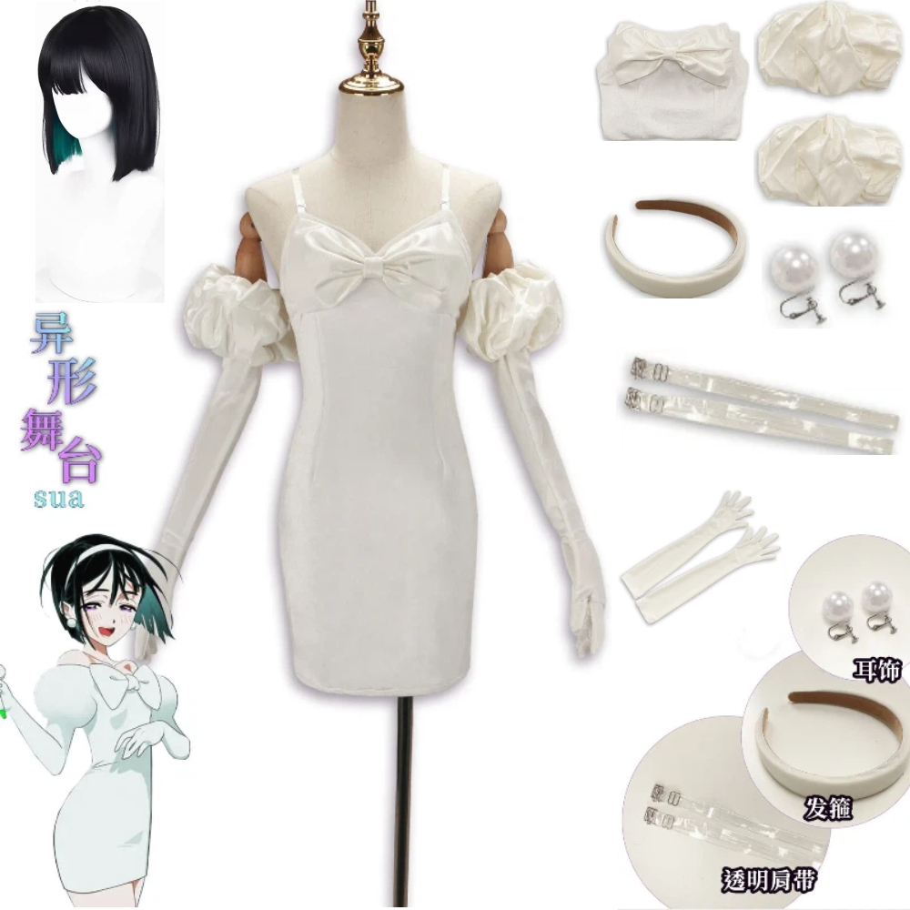 Women Accessories Earrings - อะนิเมะเอเลี่ยน สเตจ ซัวคอสเพลย์วิกผม ชุดเดรส ถุงมือ ที่คาดผม