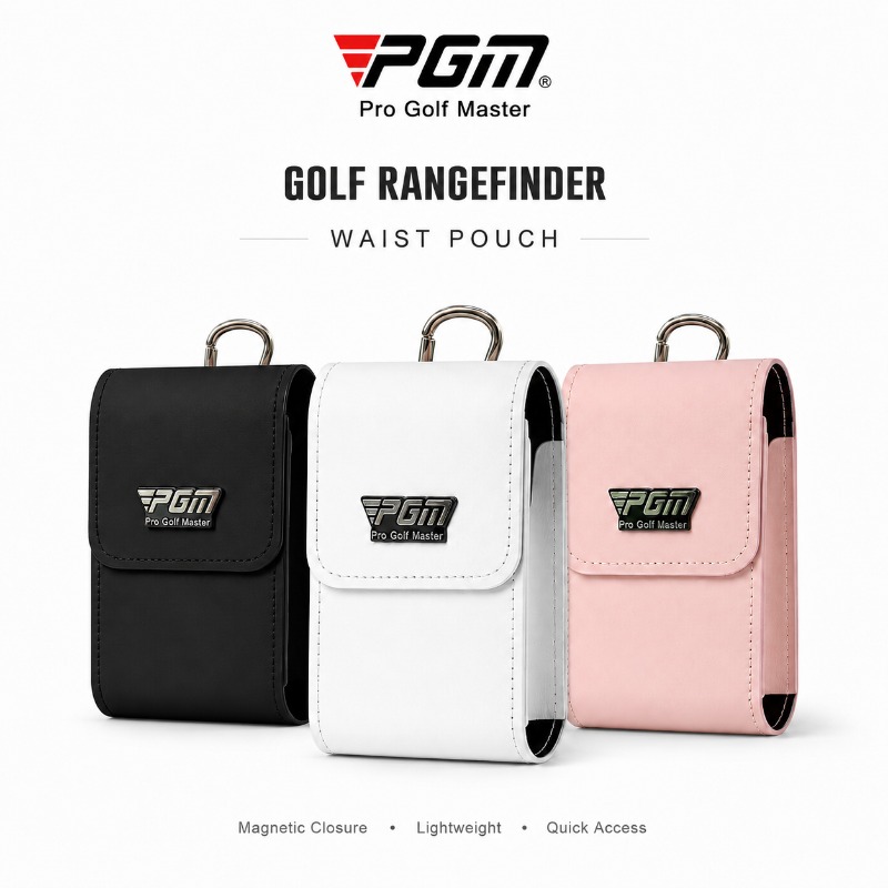 Women Accessories Bag - PGM Magnetic Golf Waist Pouch Rangefinder