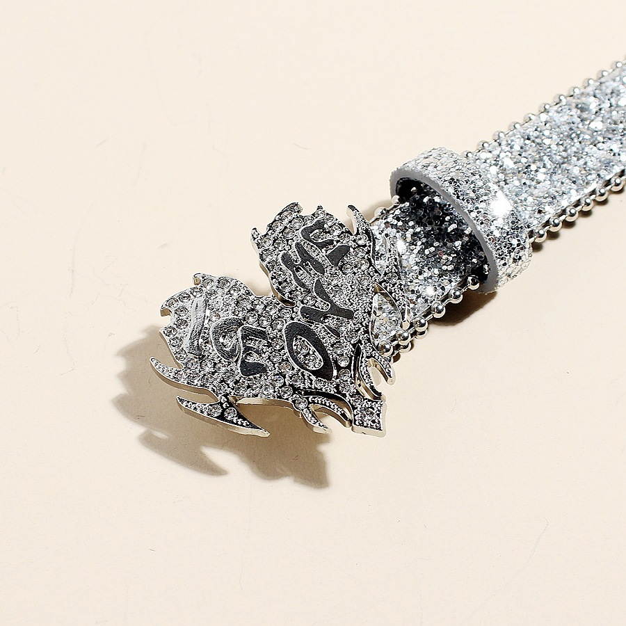 เข็มขัดแฟชั่นผู้หญิงประดับเพชร - Women'S Jeans Accessories Chain บทวิจารณ์และราคา