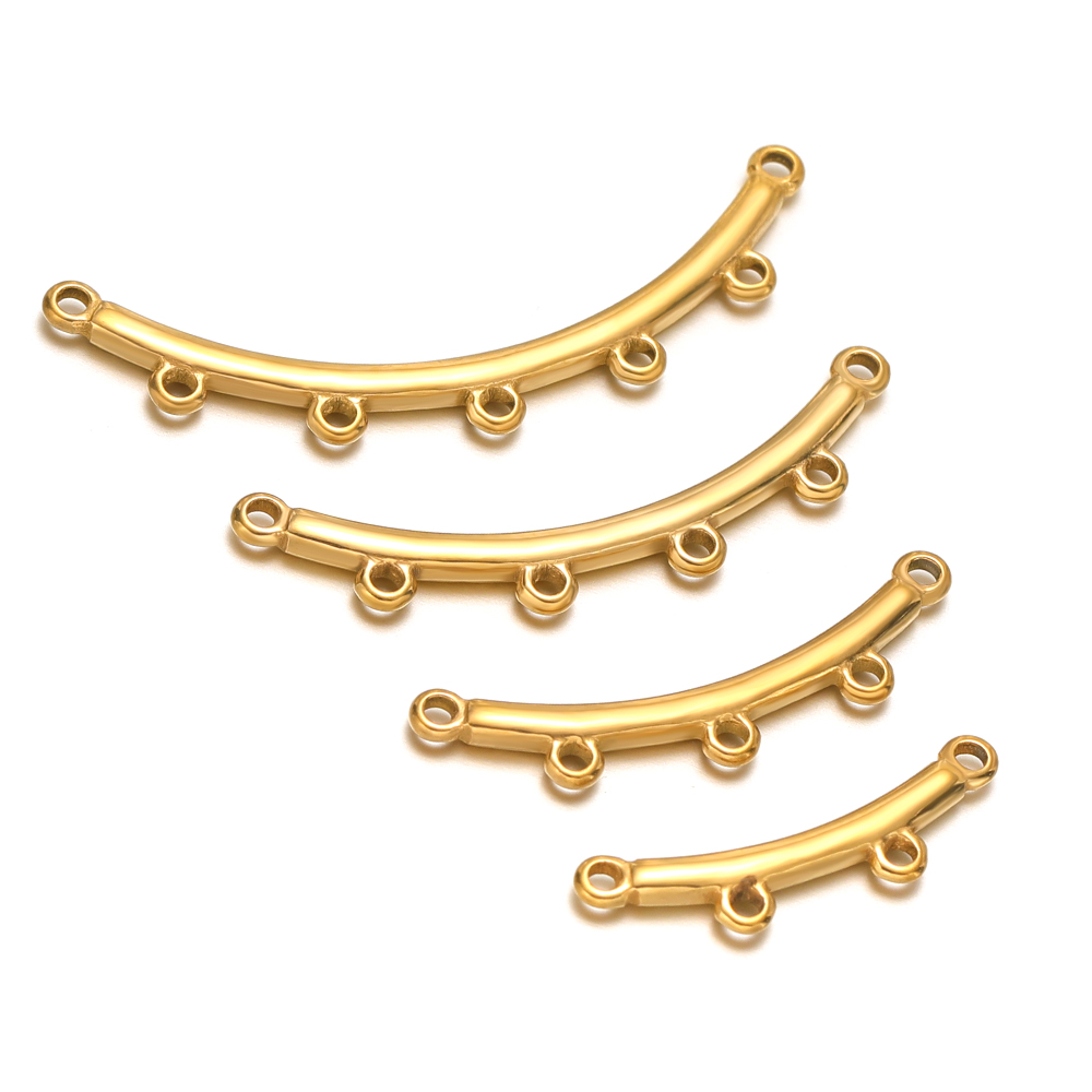 10pcs สแตนเลสสตีลกระบอกหลายหลุ - Layered Necklace Set บทวิจารณ์และราคา