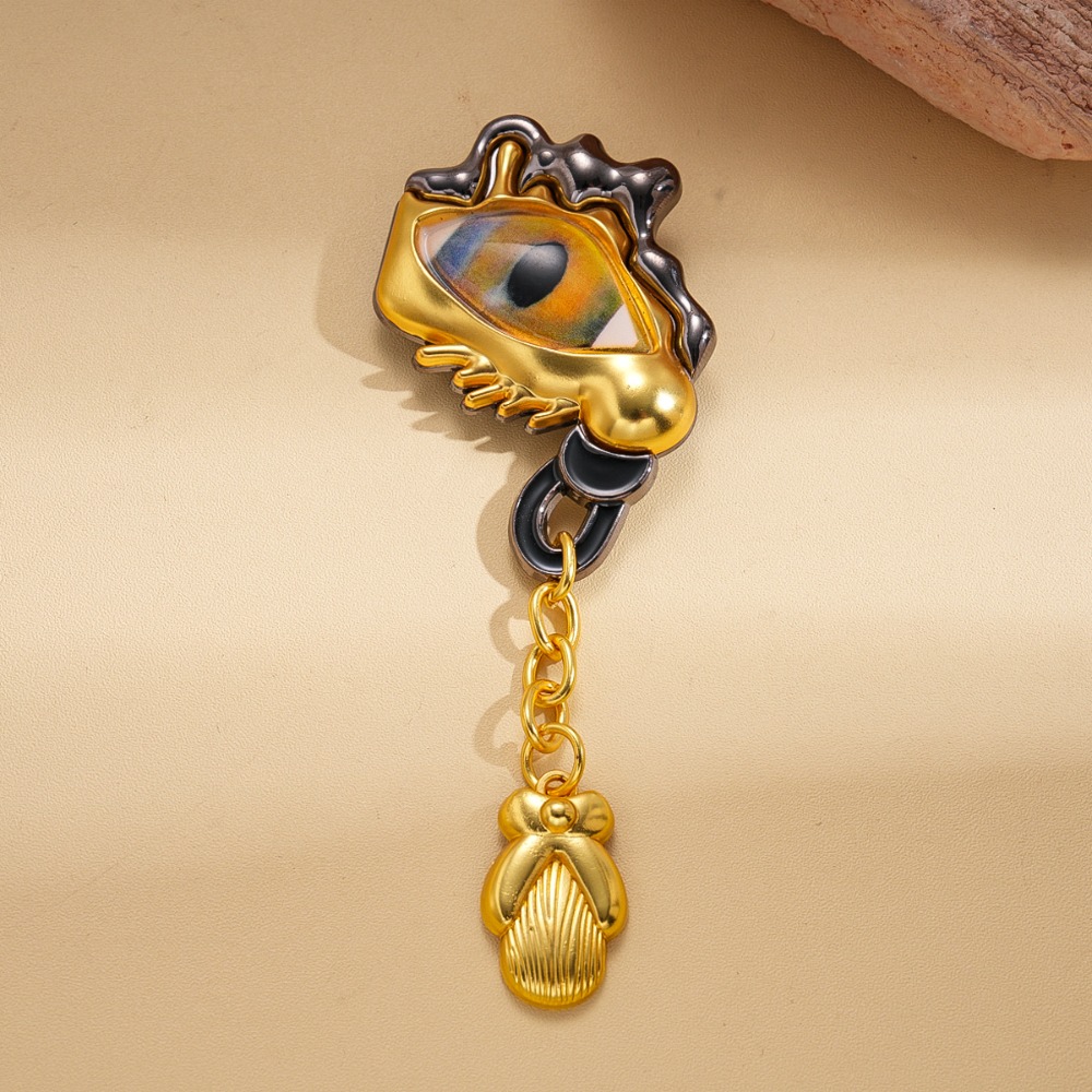เข็มกลัดโลหะรูปหยดน้ำประดับพู่ - Women'S Accessories And Jewelry บทวิจารณ์และราคา