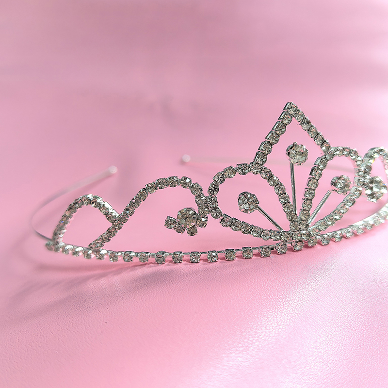 สีเงิน ไรน์สโตน มงกุฎเจ้าสาว ค - Women Knight Accessories บทวิจารณ์และราคา