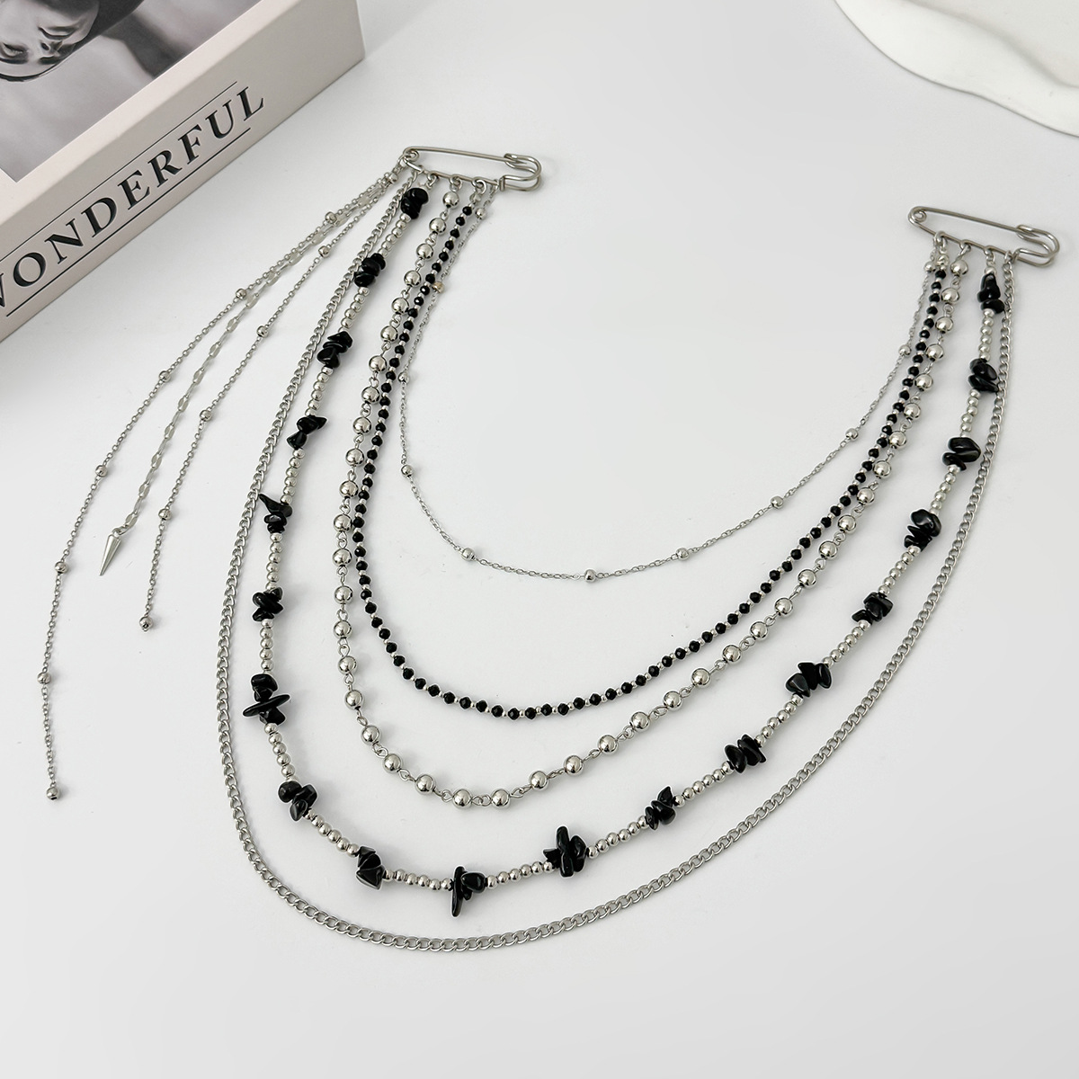เข็มกลัดคริสตัลยาวสไตล์พังก์ฮิ - Women'S Accessories And Jewelry บทวิจารณ์และราคา