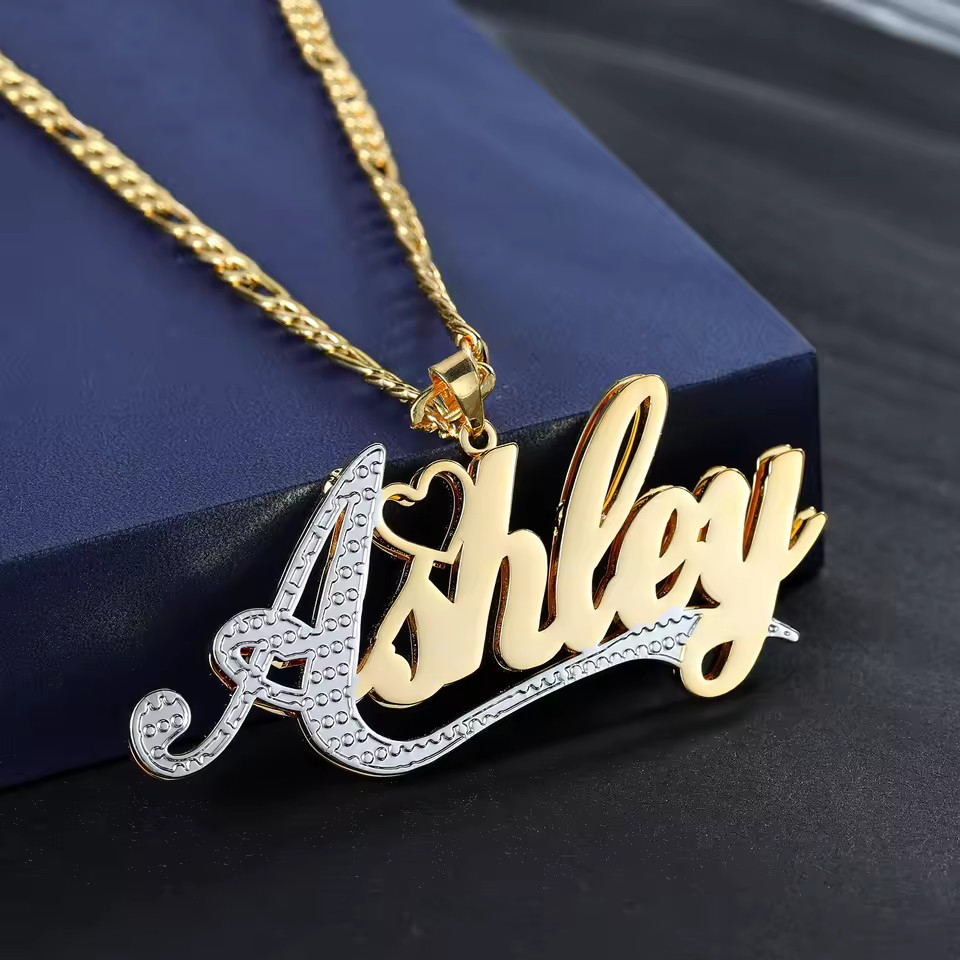 18K Gold Plated ชื่อ CUSTOM Do - Layered Necklace Set บทวิจารณ์และราคา