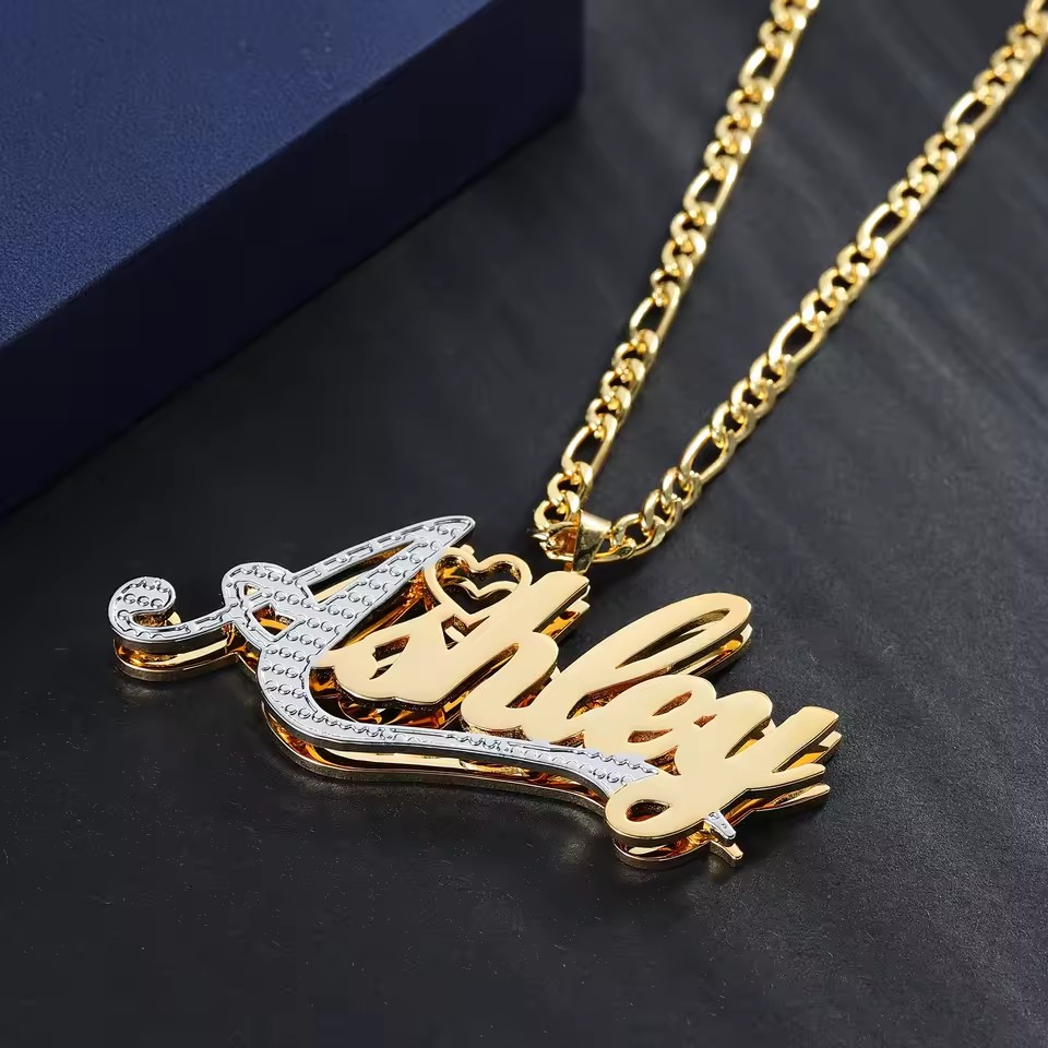 18K Gold Plated ชื่อ CUSTOM Do - Layered Necklace Set บทวิจารณ์และราคา