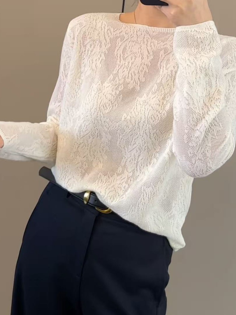 ชุดสองชิ้นคอวีปักลายลูกไม้หรูห - Layered Necklace Set บทวิจารณ์และราคา