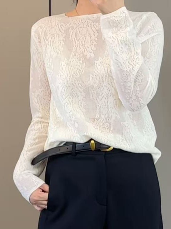 ชุดสองชิ้นคอวีปักลายลูกไม้หรูห - Layered Necklace Set บทวิจารณ์และราคา