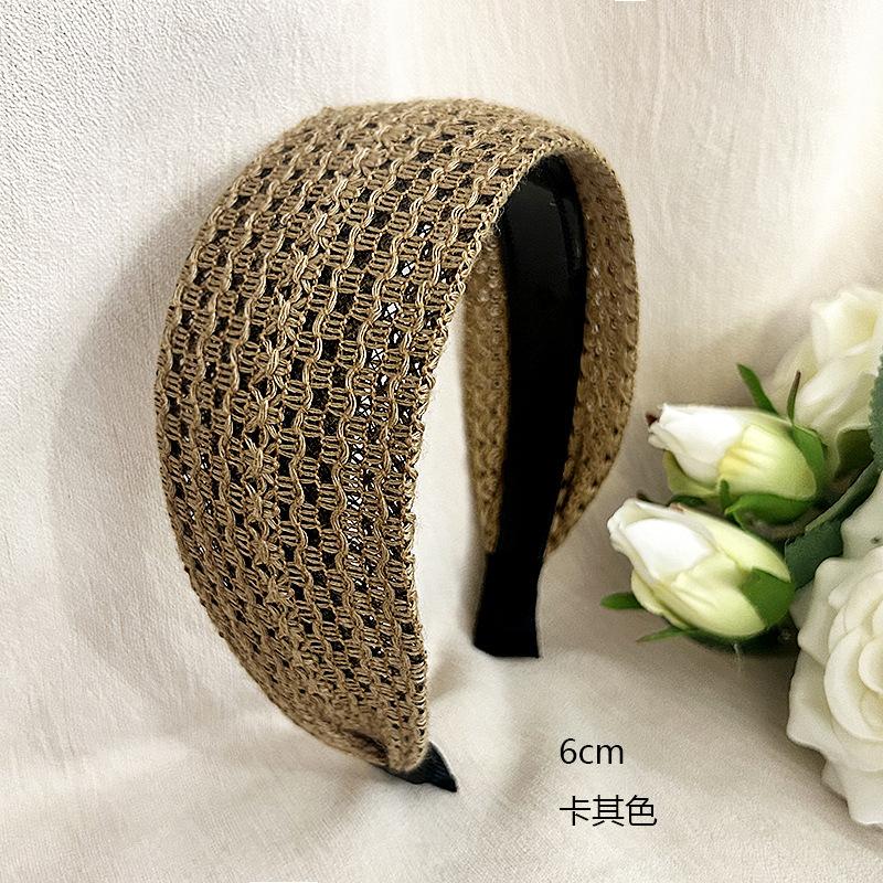 8 ซม.แถบคาดศีรษะกว้างใหม่ลื่นห - Women Accessories Online บทวิจารณ์และราคา