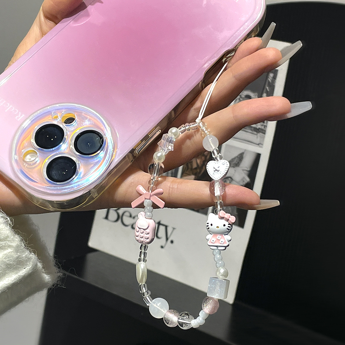สายคล้องโทรศัพท์กันหลุดลายคิตต - Women Accessories Bag บทวิจารณ์และราคา