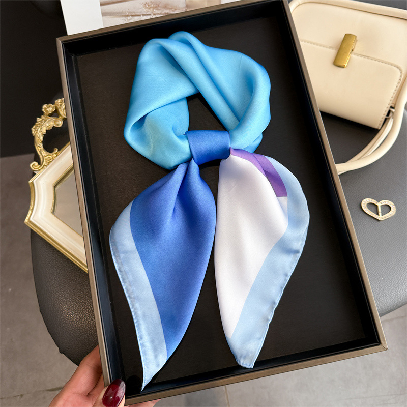 ผ้าพันคอแฟชั่นลายบล็อกสีสันสดใ - Women'S Vacation Accessories บทวิจารณ์และราคา