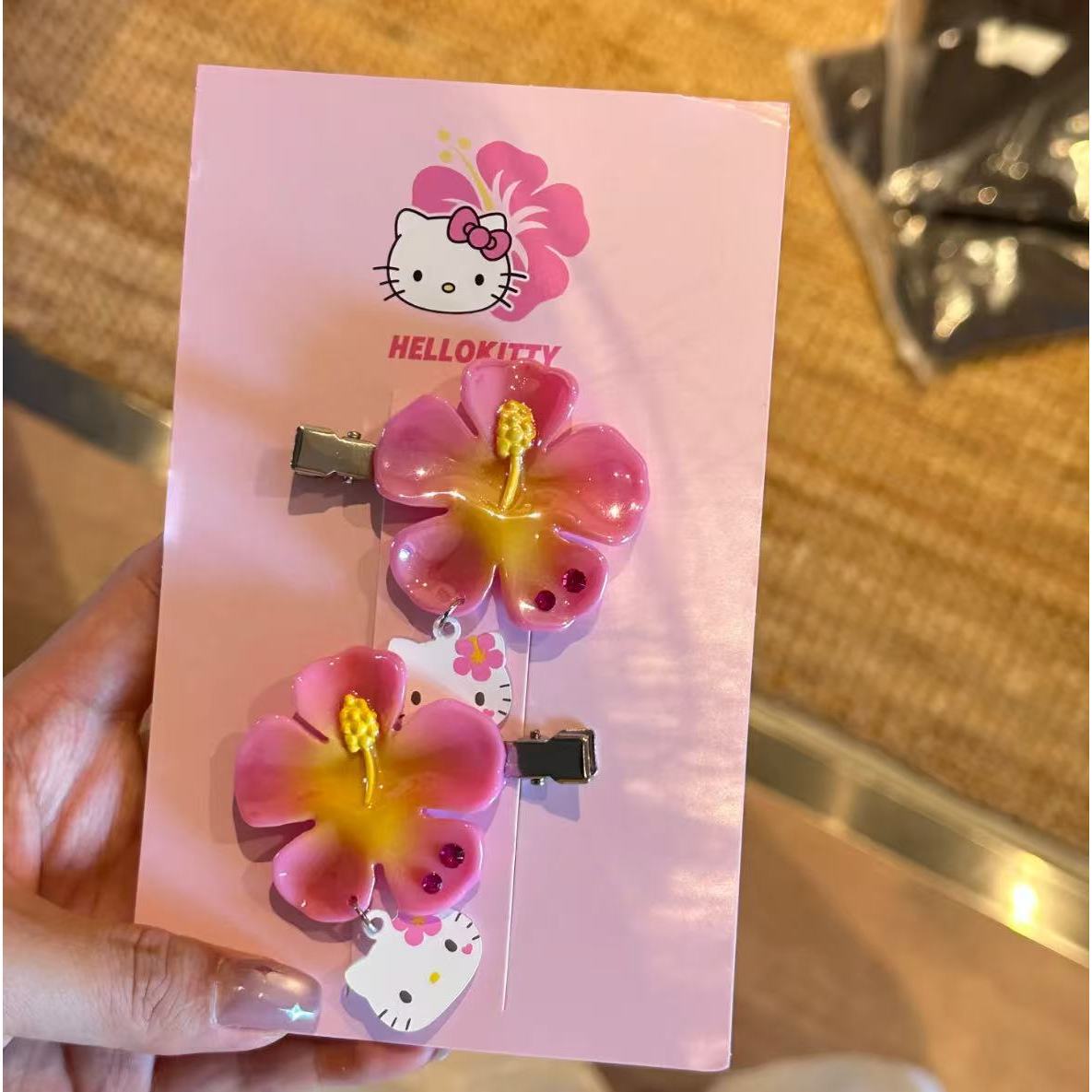 กิ๊บติดผมลายดอกไม้เฮลโลคิตตี้  - Women Knight Accessories บทวิจารณ์และราคา