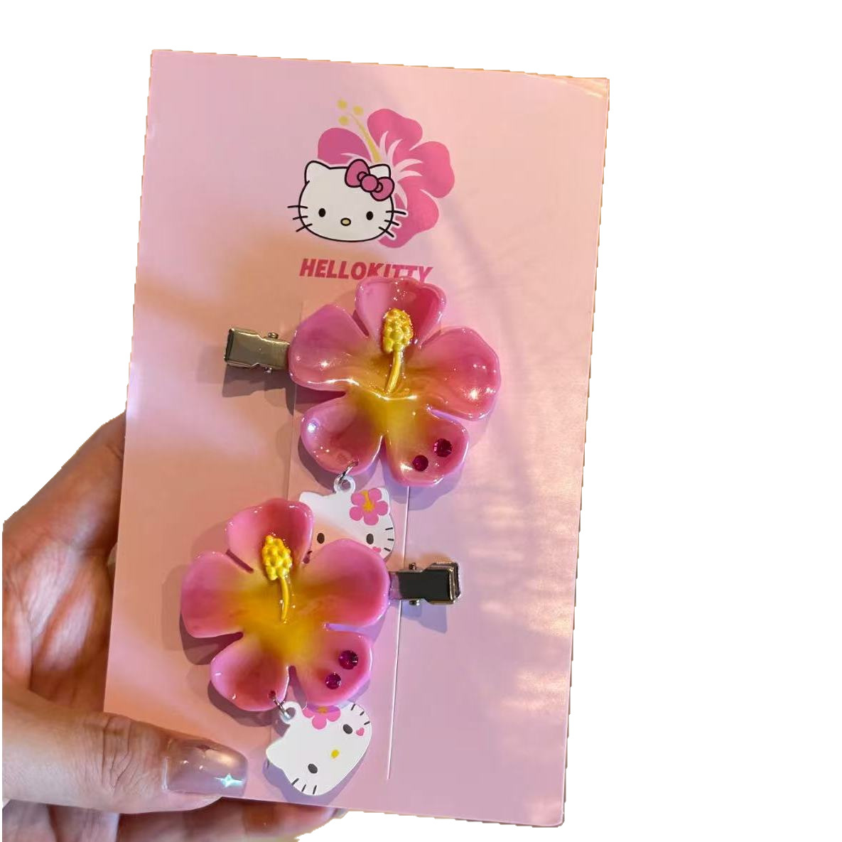 กิ๊บติดผมลายดอกไม้เฮลโลคิตตี้  - Women Knight Accessories บทวิจารณ์และราคา