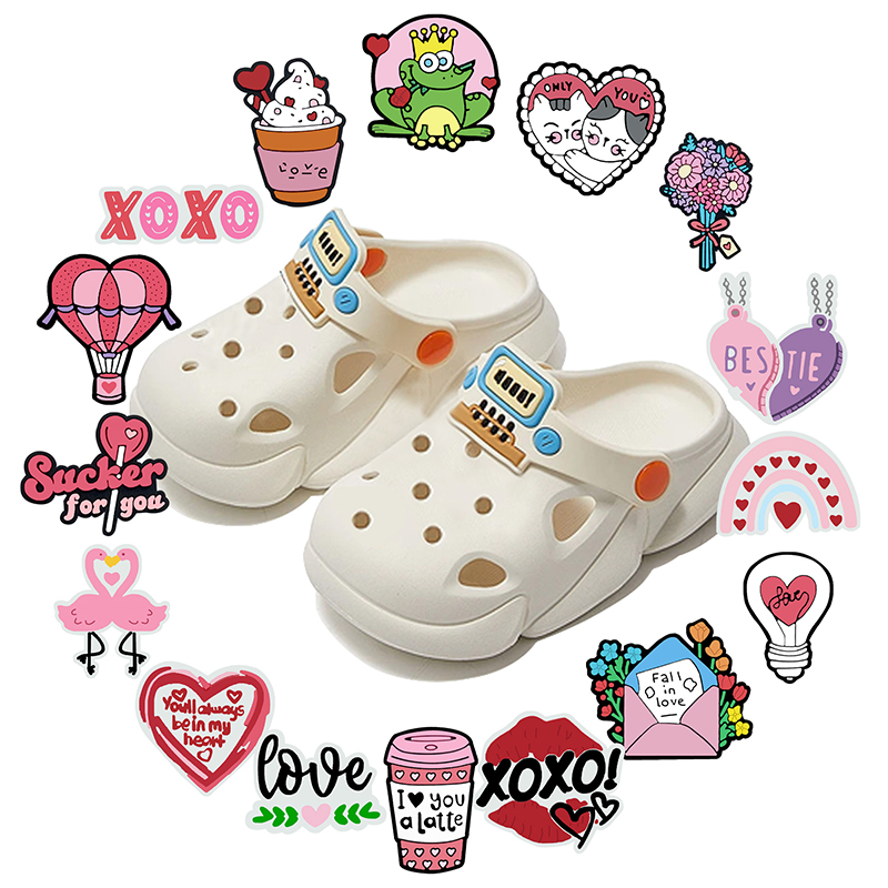 ขายร้อนน่ารักวันวาเลนไทน์รองเท - Women'S Accessories Crocs บทวิจารณ์และราคา