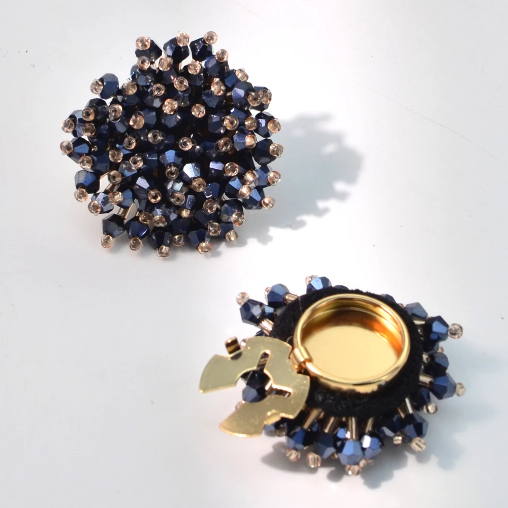 ตัวครอบกระดุมแบบหรูหรา 2 ชิ้น  - Women'S Accessories And Jewelry บทวิจารณ์และราคา
