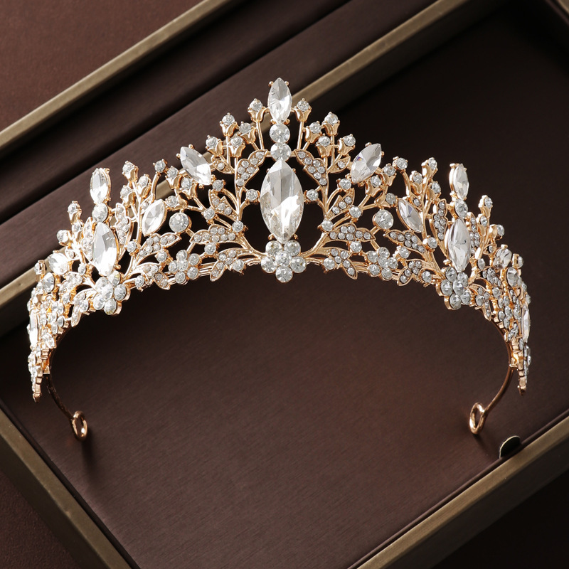 มงกุฎเพชรหลากสีสัน มงกุฎราชินี - Women'S Hair Accessories Wedding บทวิจารณ์และราคา
