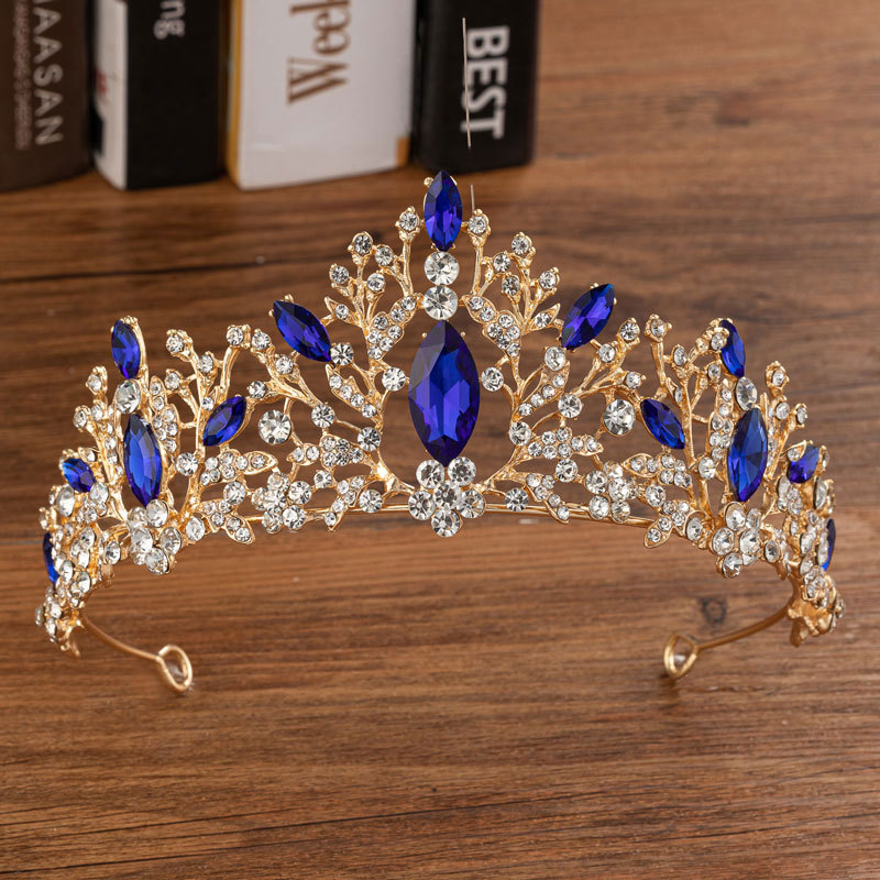 มงกุฎเพชรหลากสีสัน มงกุฎราชินี - Women'S Hair Accessories Wedding บทวิจารณ์และราคา