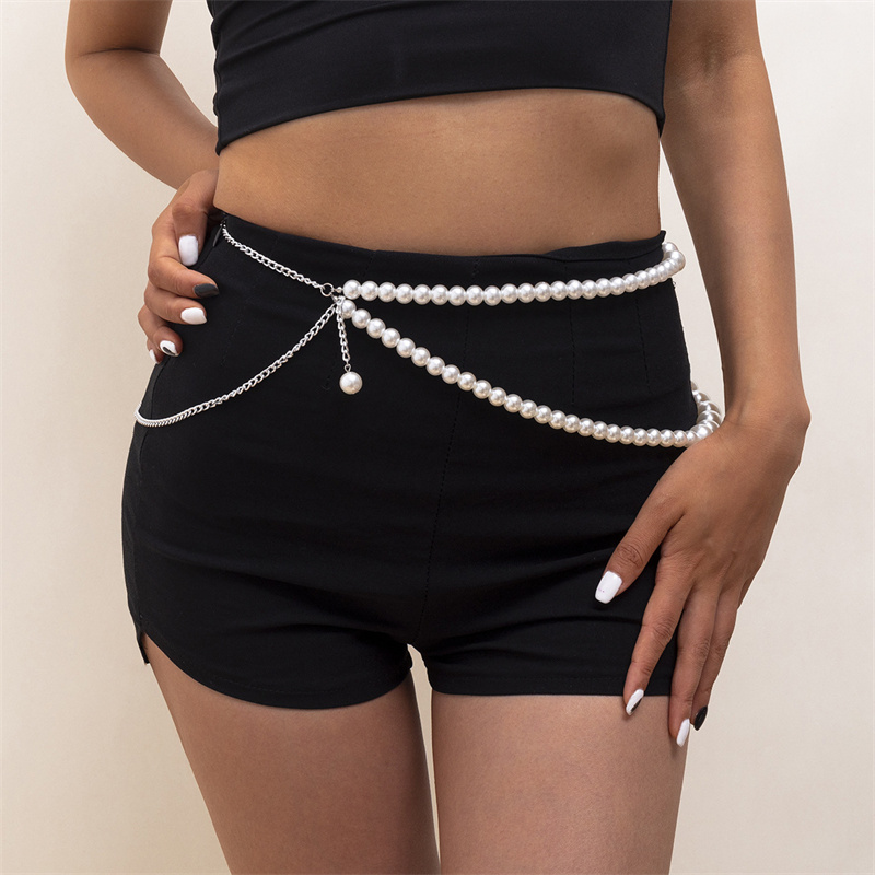 เข็มขัดคาดเอวผู้หญิง ดีไซน์หรู - Women'S Jeans Accessories Chain บทวิจารณ์และราคา
