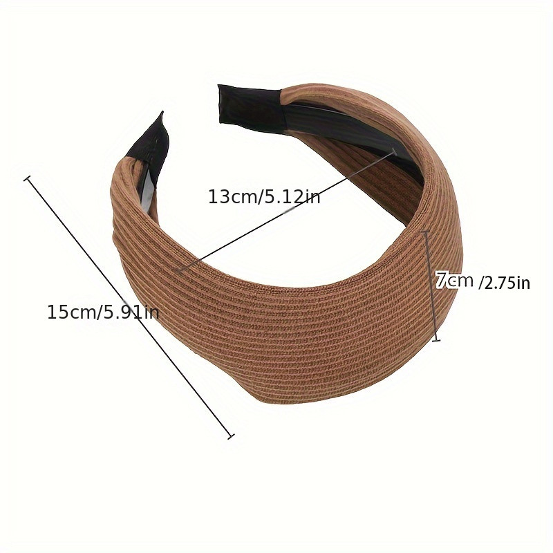 ที่คาดผมถักนิตติ้งแบบหวานและเท - Women Accessories Online บทวิจารณ์และราคา