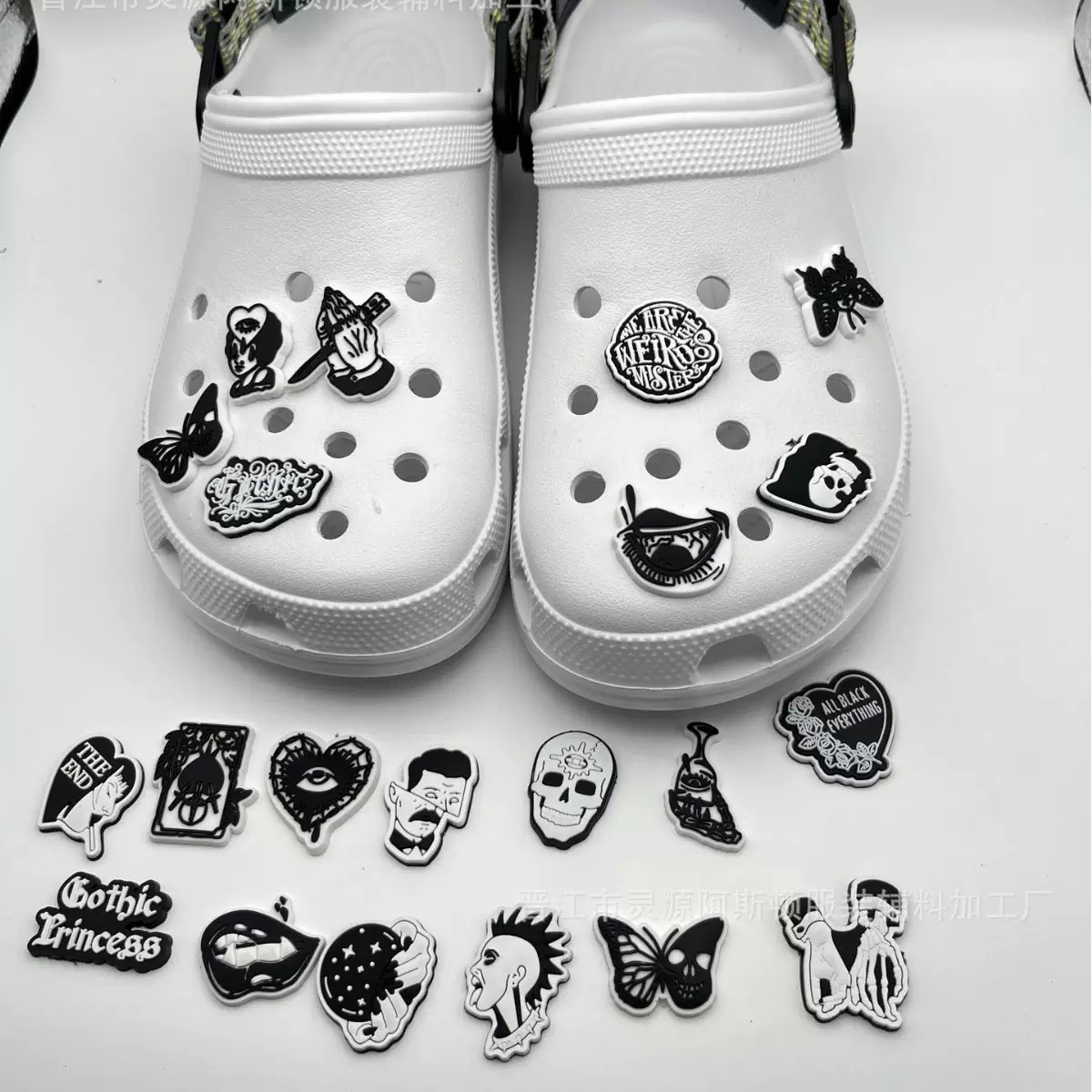 ชาร์มรองเท้าฮาโลวีนลายสยองขวัญ - Women'S Accessories Crocs บทวิจารณ์และราคา