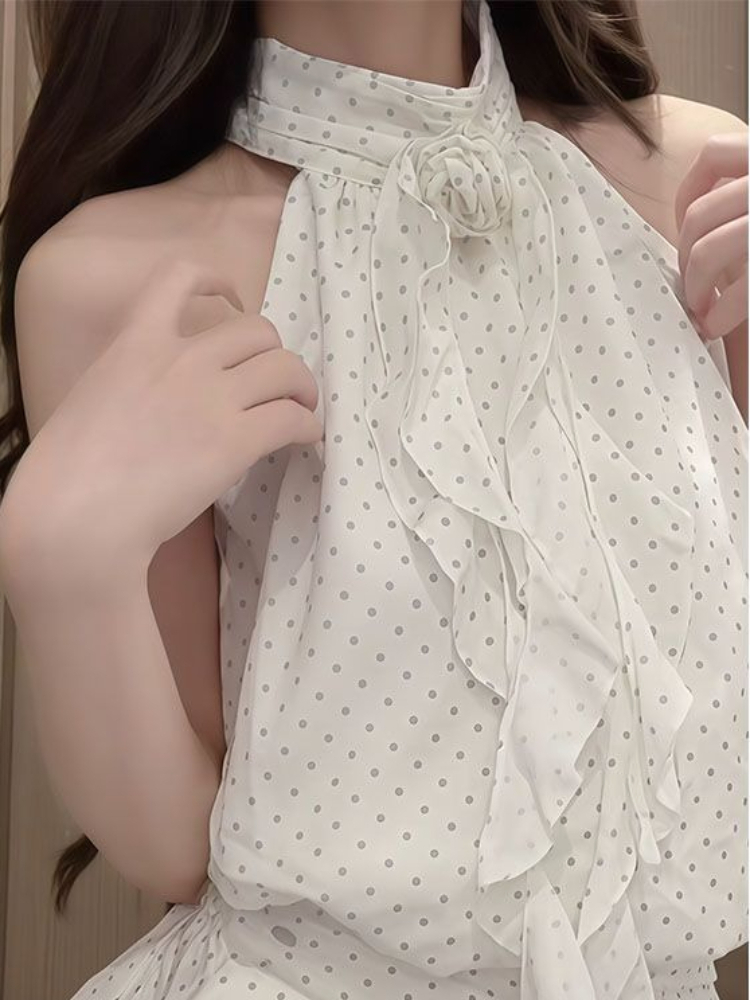ชุดเซ็ต 2 ชิ้นลายจุดสไตล์ฝรั่ง - Layered Necklace Set บทวิจารณ์และราคา