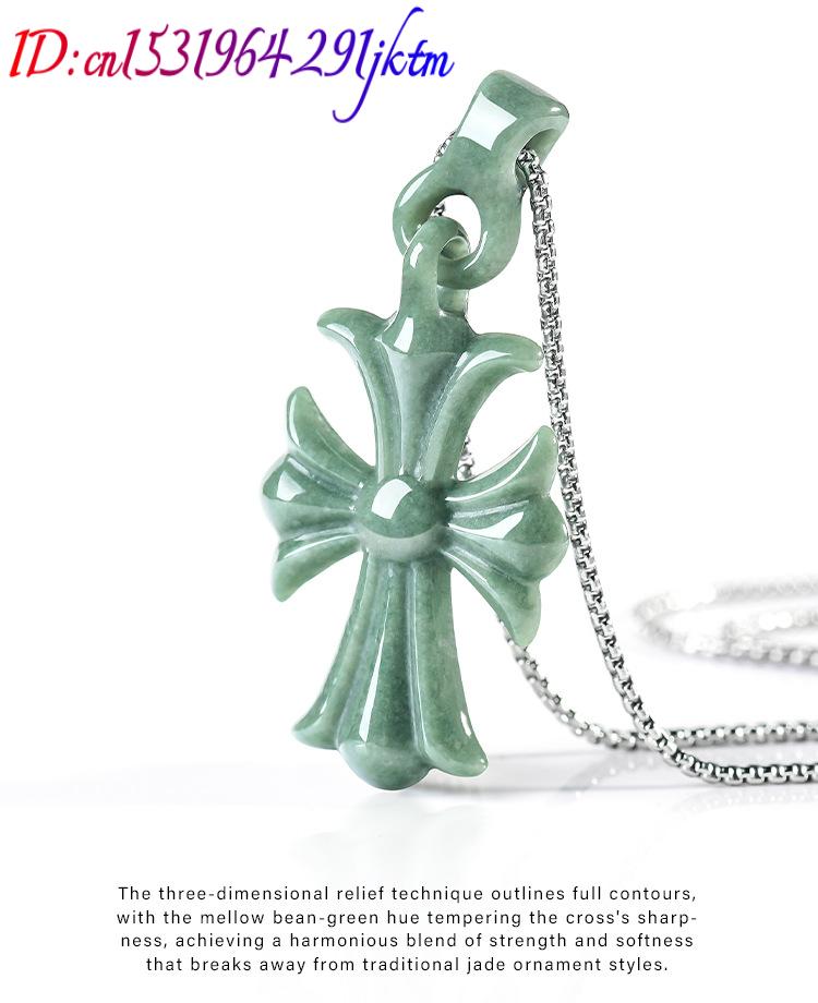 จี้สร้อยคอหยกพม่าแท้รูปทรงกางเ - Women'S Accessories And Jewelry บทวิจารณ์และราคา