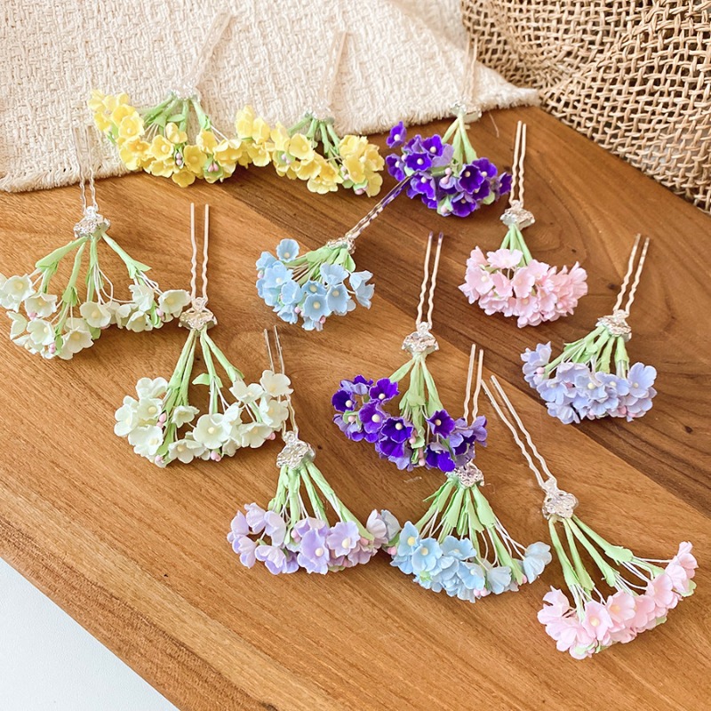 กิ๊บติดผมดอกไฮเดรนเยียประดิษฐ์ - Women'S Vacation Accessories บทวิจารณ์และราคา