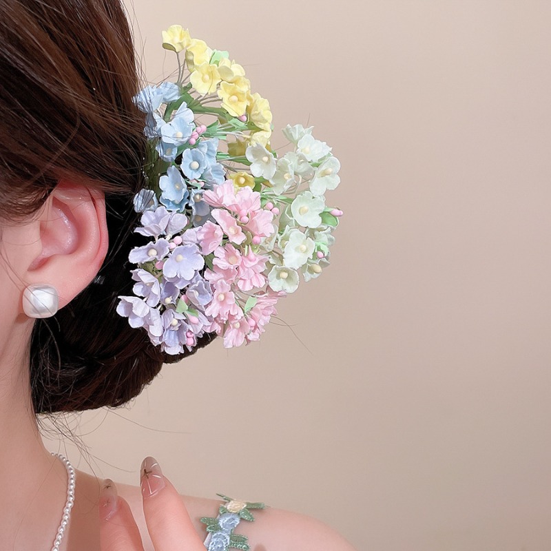 กิ๊บติดผมดอกไฮเดรนเยียประดิษฐ์ - Women'S Vacation Accessories บทวิจารณ์และราคา