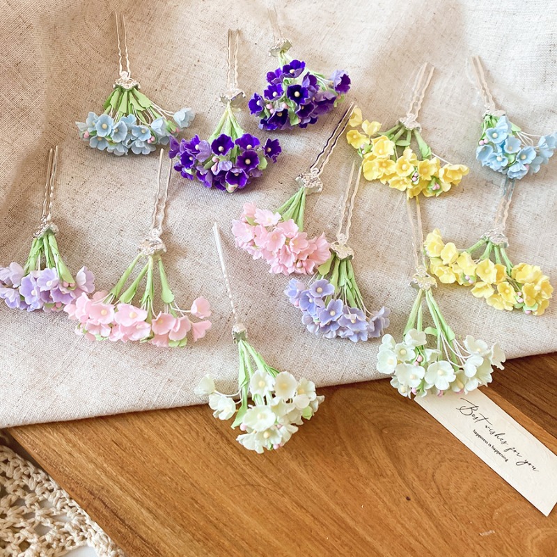 กิ๊บติดผมดอกไฮเดรนเยียประดิษฐ์ - Women'S Vacation Accessories บทวิจารณ์และราคา