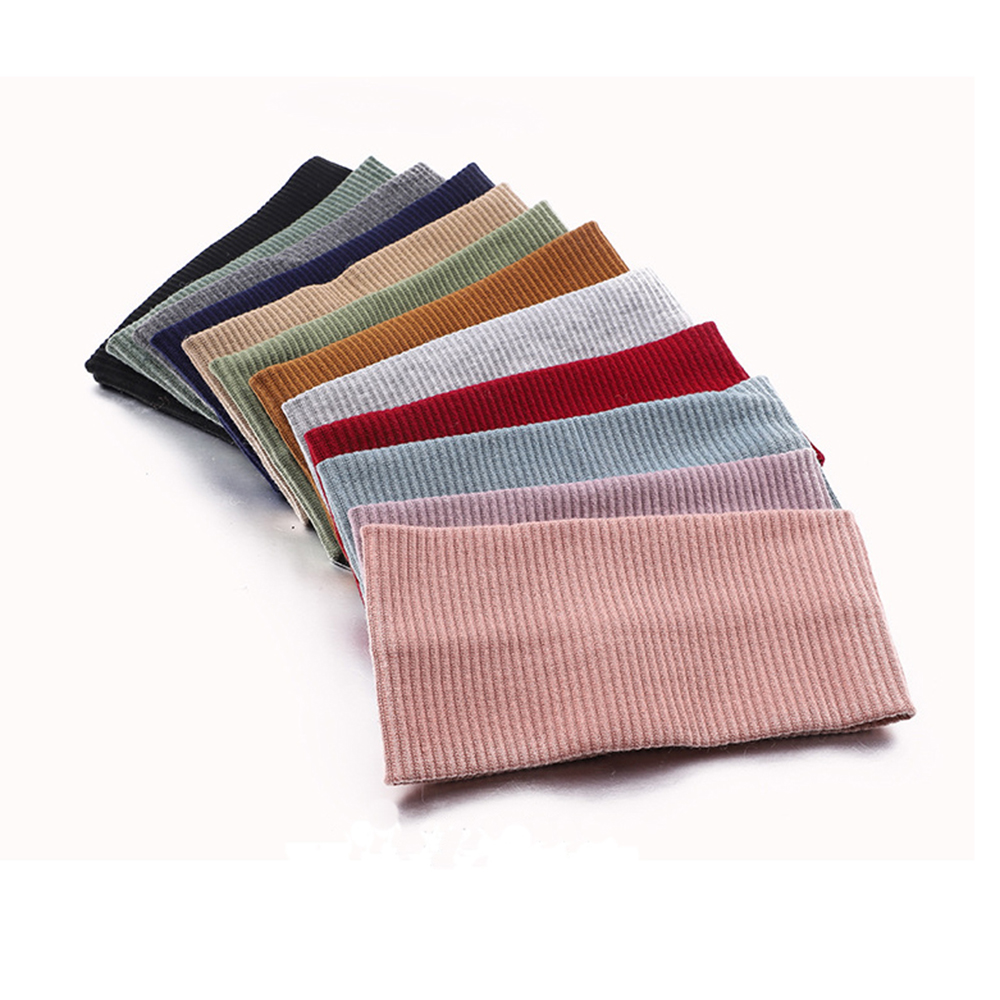 ผู้หญิงสีทึบแถบคาดศีรษะโยคะถัก - Women Accessories Online บทวิจารณ์และราคา