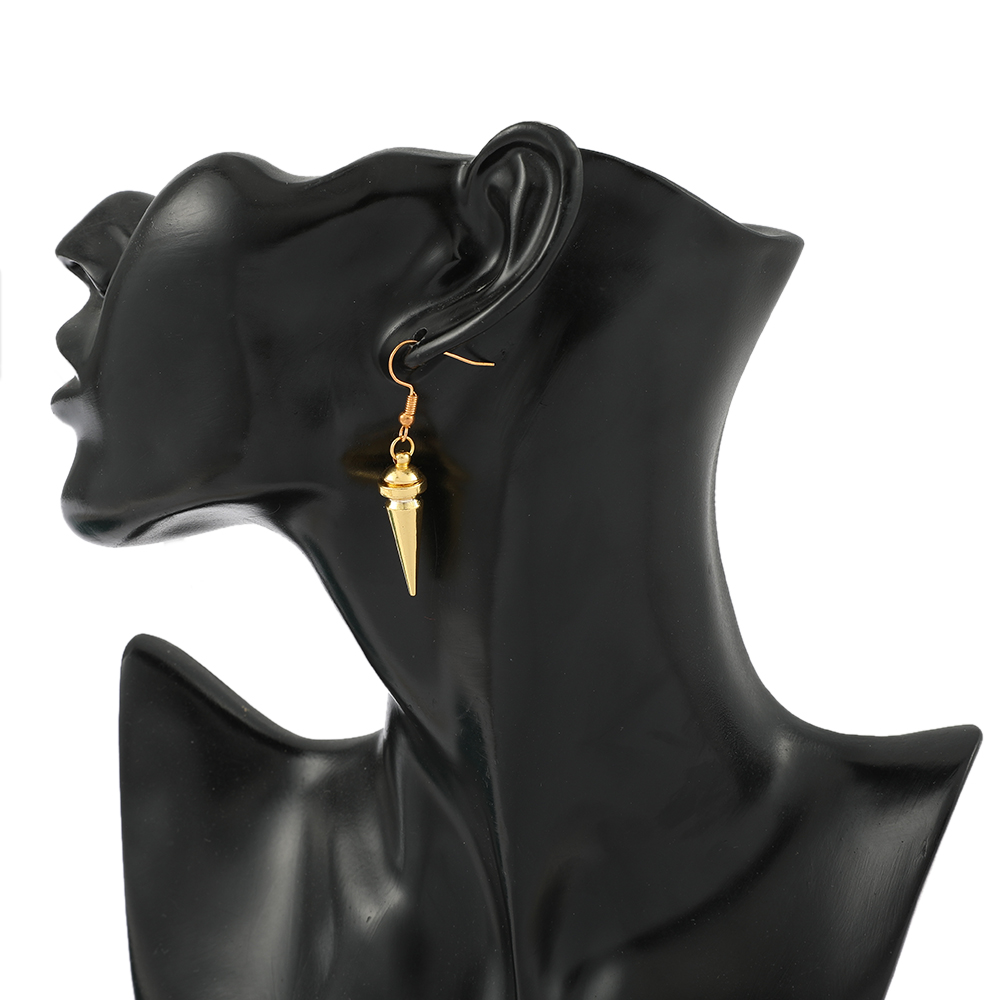 ต่างหูแฟชั่นสไตล์อนิเมะสีทอง ด - Women Accessories Earrings บทวิจารณ์และราคา