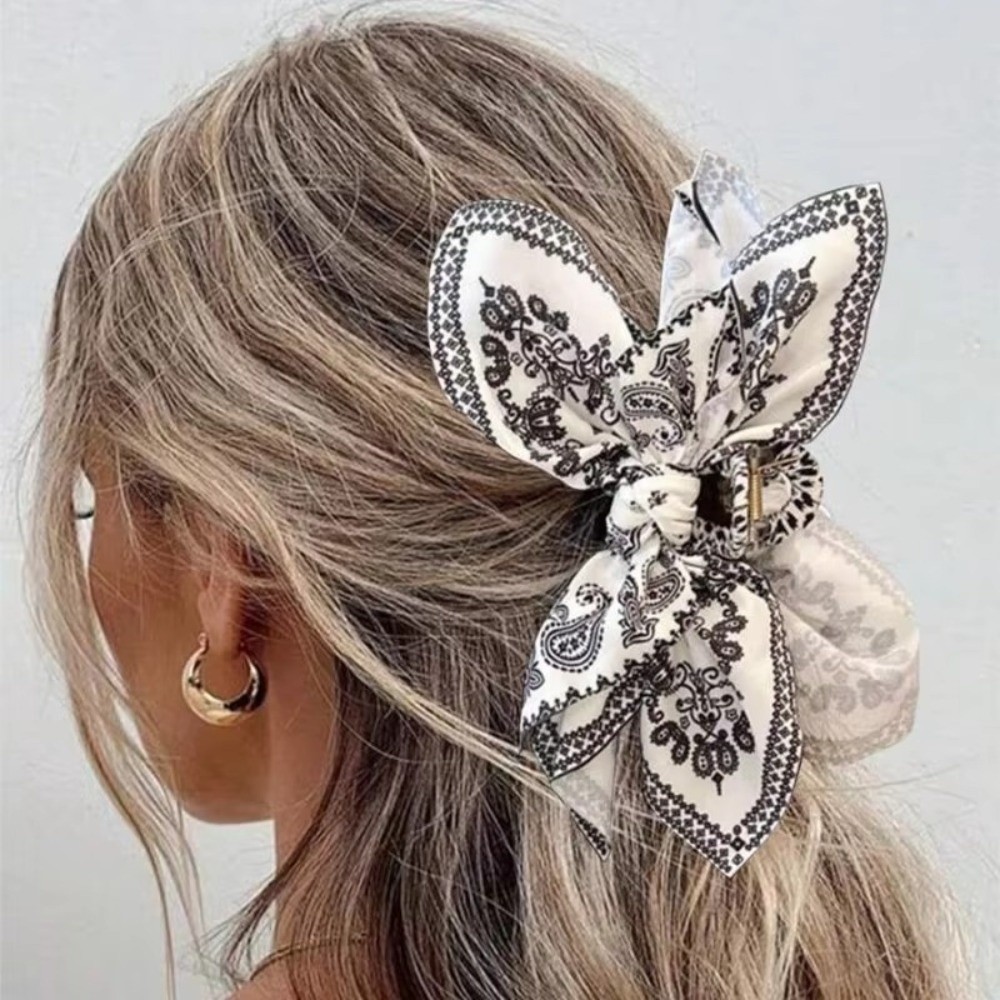 กิ๊บติดผมสองด้านลายดอกแคชเมียร - Women'S Vacation Accessories บทวิจารณ์และราคา