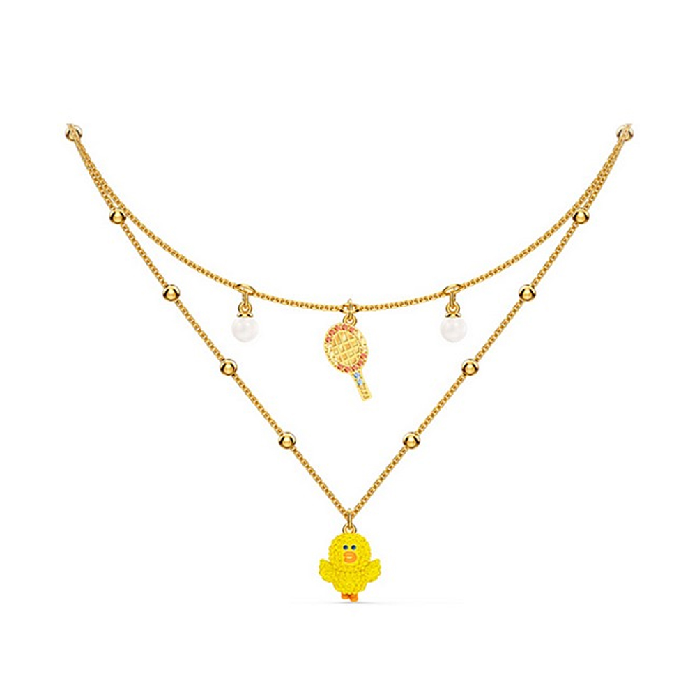 สร้อยคอรูปพัดหัวใจนกแก้วน่ารัก - Layered Necklace Set บทวิจารณ์และราคา