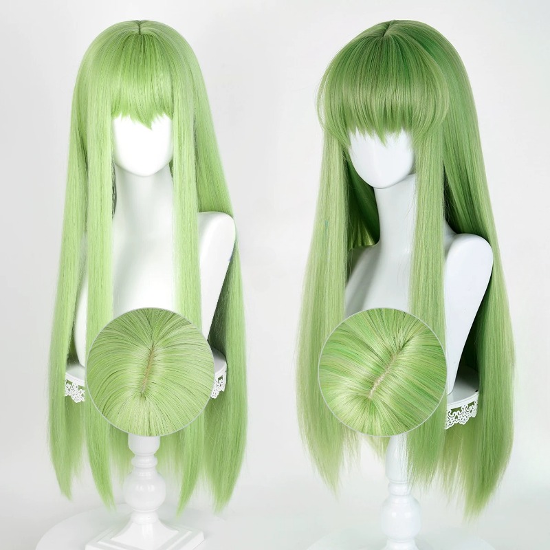 อะนิเมะ CC คอสเพลย์วิกผมสีเขีย - Women Knight Accessories บทวิจารณ์และราคา