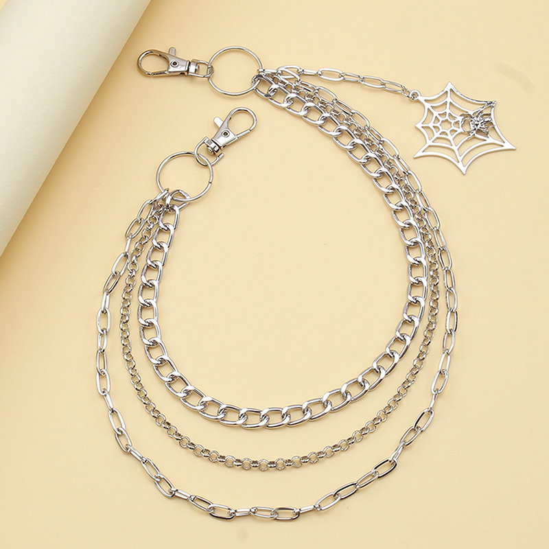 ห่วงโซ่กางเกงแฟชั่นแนวพังค์โลห - Women'S Jeans Accessories Chain บทวิจารณ์และราคา