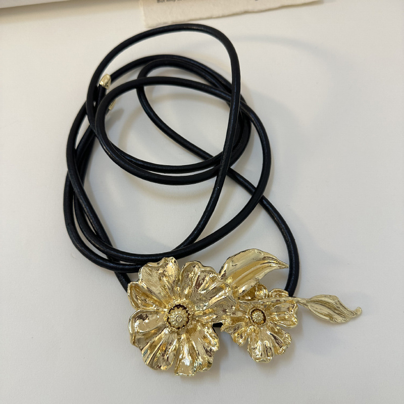 แฟชั่นการออกแบบโลหะดอกไม้เอว R - Women'S Jeans Accessories Chain บทวิจารณ์และราคา