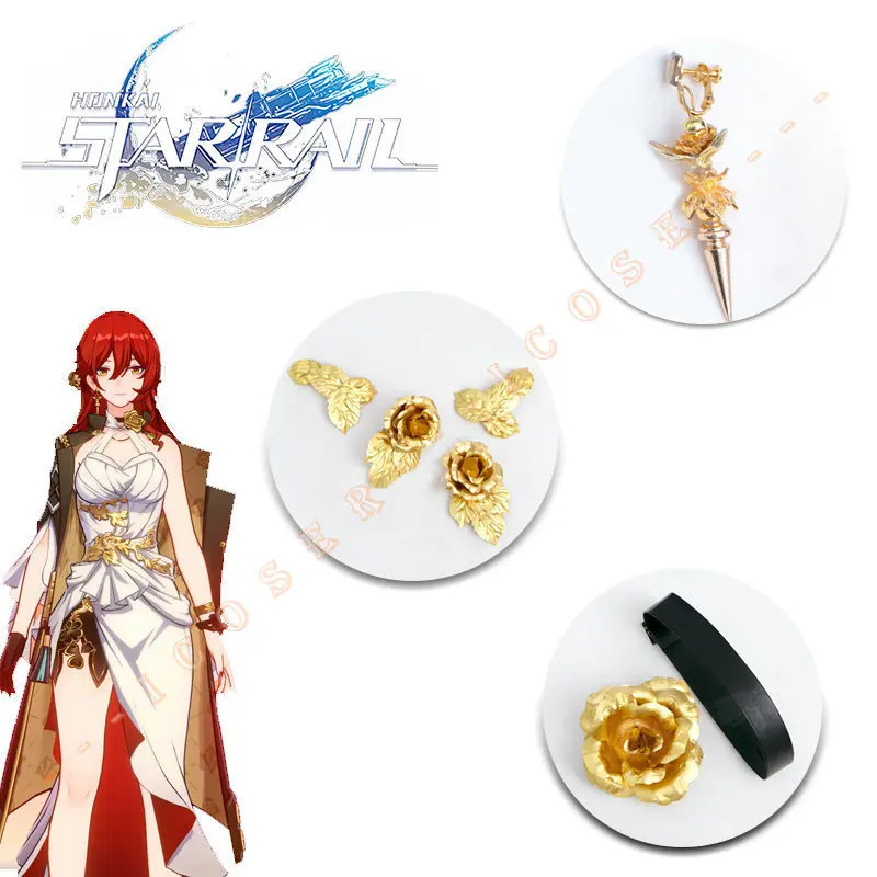 25COSGame Honkai Star Rail Him - Women Accessories Earrings บทวิจารณ์และราคา