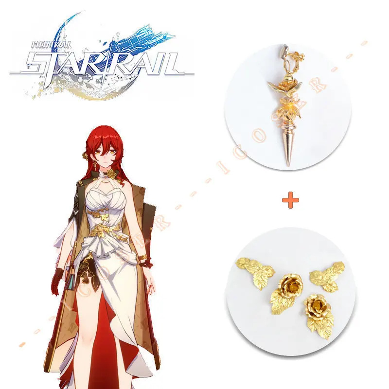 25COSGame Honkai Star Rail Him - Women Accessories Earrings บทวิจารณ์และราคา