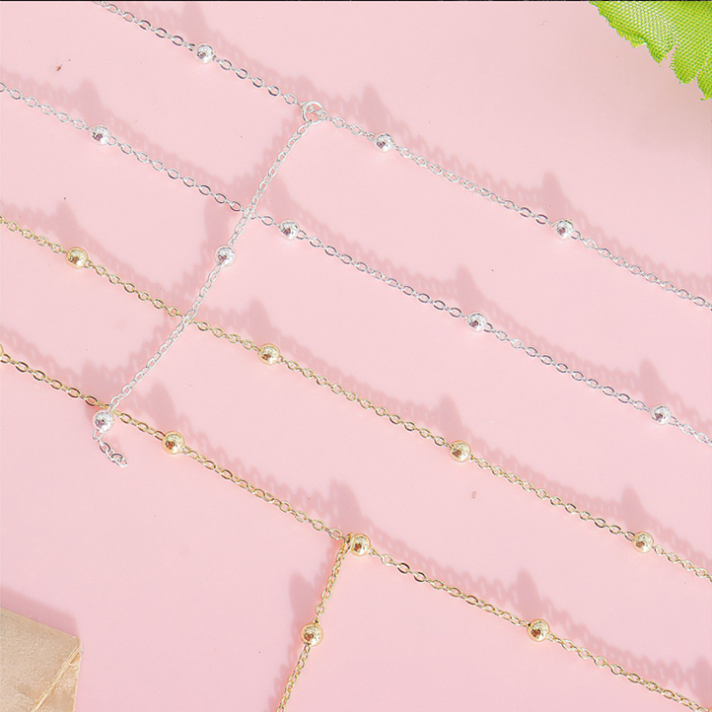 ใหม่อินเทรนด์ 925 เงินสเตอร์ลิ - Layered Necklace Set บทวิจารณ์และราคา