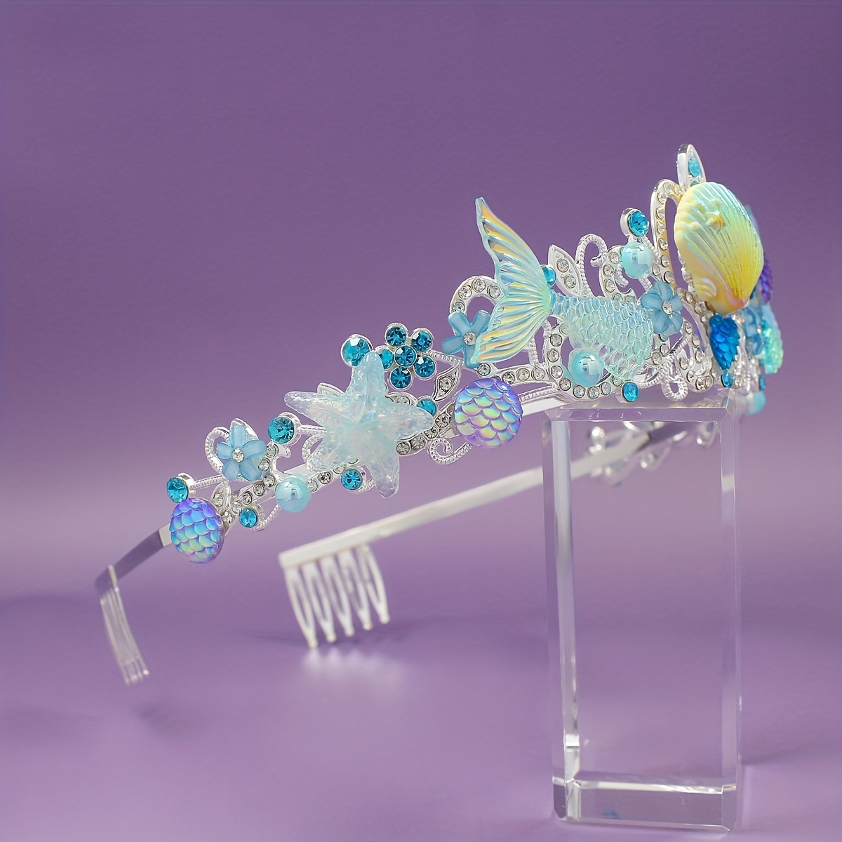 มงกุฎหวีผมนางเงือกใหม่ ปี 2025 - Women'S Accessories And Jewelry บทวิจารณ์และราคา